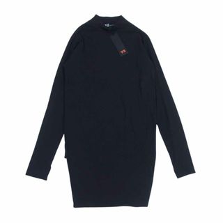 ヨウジヤマモト(Yohji Yamamoto)のY-3 Yohji Yamamoto ワイスリー ヨウジヤマモト Ｔシャツ B47550 CLASSIC MOCK NECK LS TEE クラシック モックネック カットソー ブラック系 XS【中古】(シャツ)