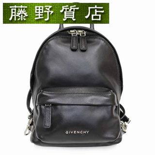 ジバンシィ(GIVENCHY)のジバンシー GIVENCHY ミニバックパック リュック　ショルダー レザー　黒  BB05534007 8294(リュック/バックパック)