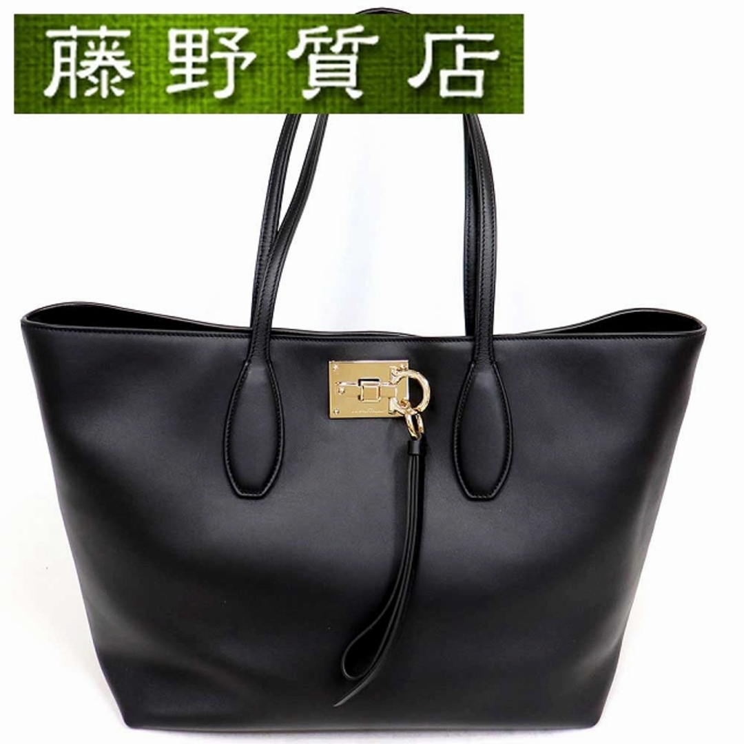 Ferragamo☆フェラガモ☆トート☆ピンクベージュ☆美品レディース