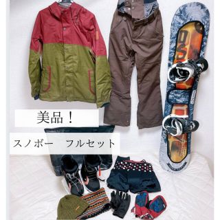 バートン(BURTON)のスノボー　フルセット　ウェア　レディース　スノーボード(その他)