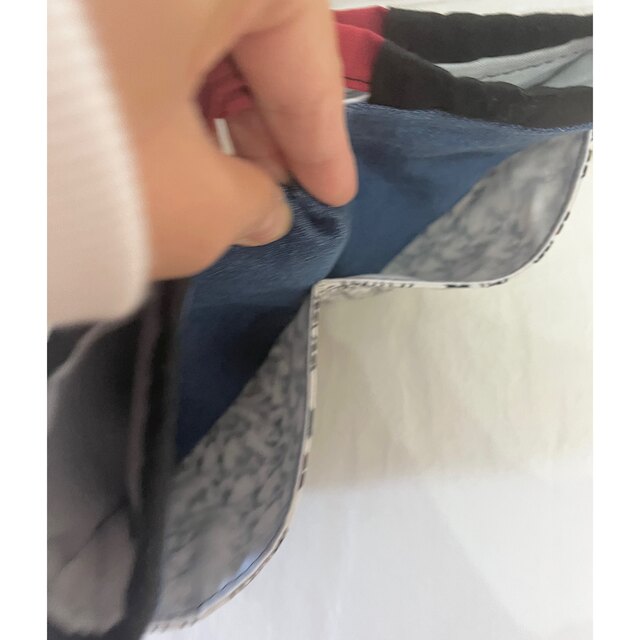 【ハンドメイド】バッグインバッグ　サブバッグ　フレブル柄 ハンドメイドのファッション小物(バッグ)の商品写真
