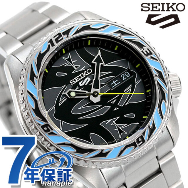 SEIKO - セイコー 腕時計 セイコー 5スポーツ ストリートスタイル 自動巻き（4R36/手巻き付） SBSA135SEIKO ブラック/グレーxシルバー