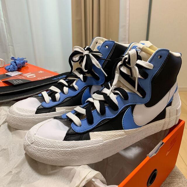 nike sacai blazer mid 28.5