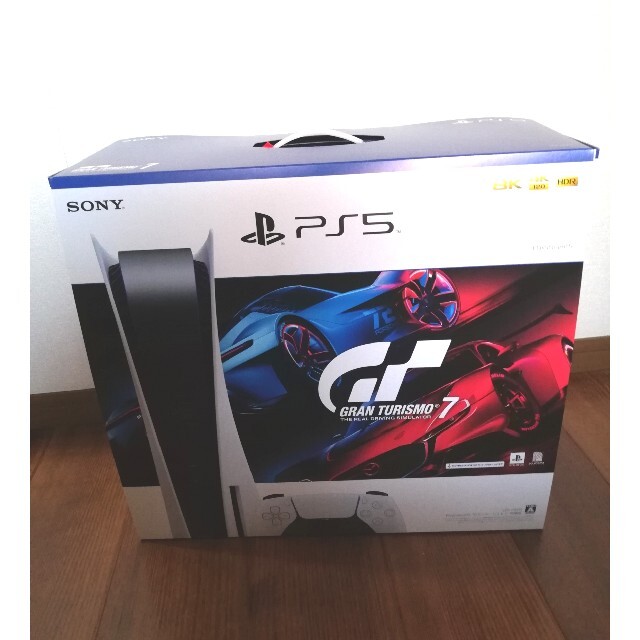 PS5本体 プレステ5 グランツーリスモ7 同梱版 (CFIJ-10002