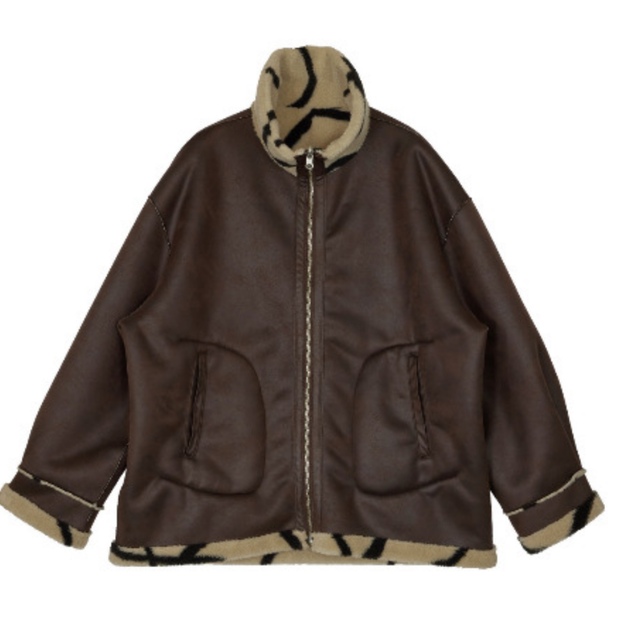 Ameri VINTAGE - Ameri vintage 2WAY REVERSIBLE BOA JACKETの通販 by