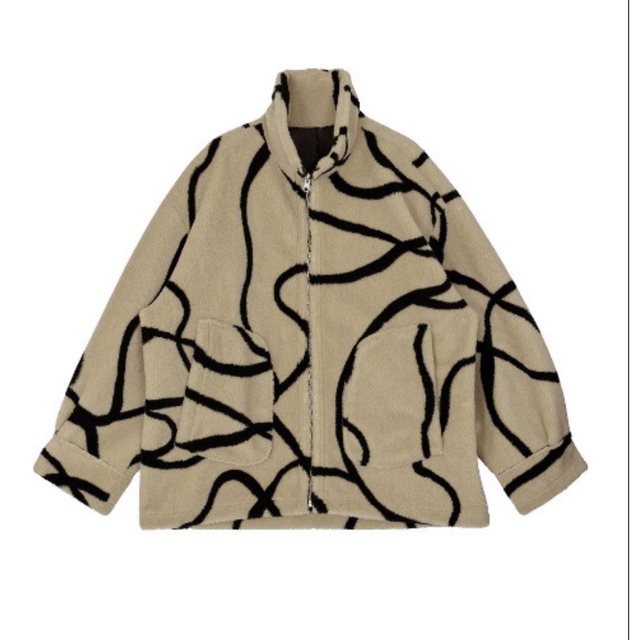 アメリ 2WAY REVERSIBLE BOA JACKET ameri www.krzysztofbialy.com