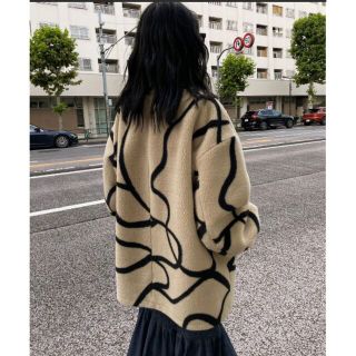 Ameri VINTAGE - Ameri vintage 2WAY REVERSIBLE BOA JACKET