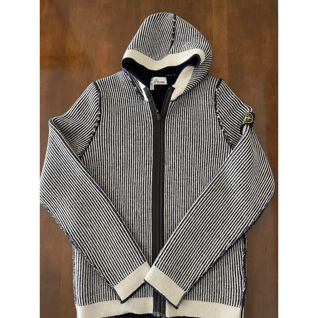 美品＊STONE ISLAND ストーンアイランド ジップアップ ニット S誤差ご