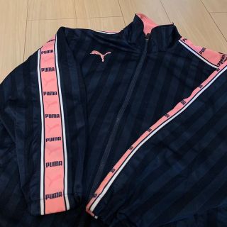 プーマ(PUMA)のプーマ　ジャージ　上　ピンク(パーカー)