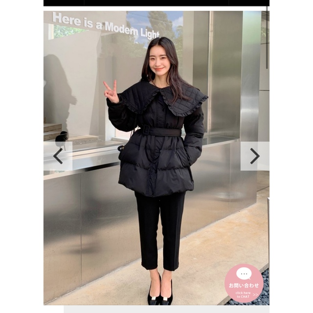 BIRTHDAY BASH(バースデーバッシュ)のbirthdaybash JASMINE CALLOR COAT レディースのジャケット/アウター(その他)の商品写真