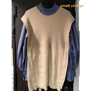 アメリヴィンテージ(Ameri VINTAGE)の【値下げameri  MANY WAY BLOUSE WITH VEST SET(シャツ/ブラウス(長袖/七分))