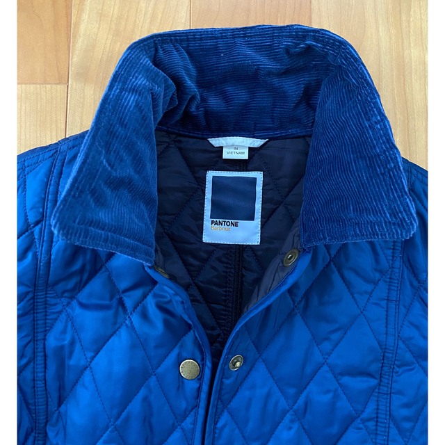 Barbour(バーブァー)の超美品　Barbour バーブァー　キルティング　ジャケット　コート　ネイビー レディースのジャケット/アウター(ブルゾン)の商品写真