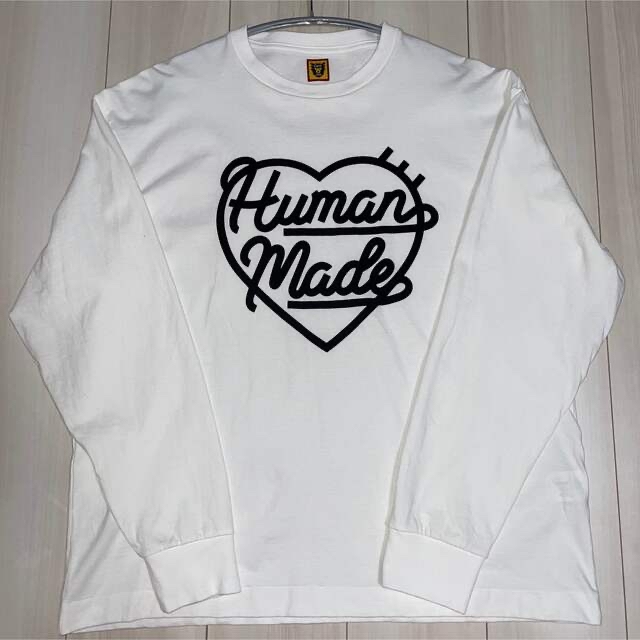 HUMAN MADE - HUMANMADE HEART L/S T-SHIRT Lサイズ ホワイトの通販 by ...