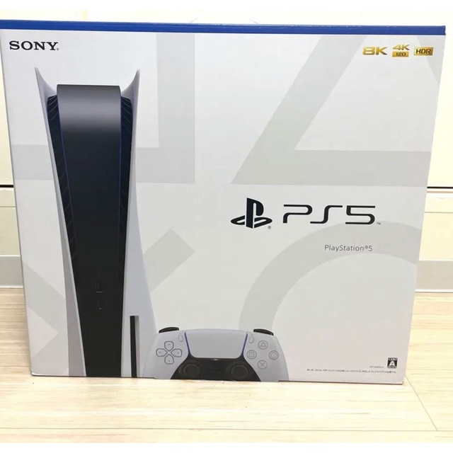 新品未使用品PlayStation5本体 エンタメ/ホビーのゲームソフト/ゲーム機本体(家庭用ゲーム機本体)の商品写真