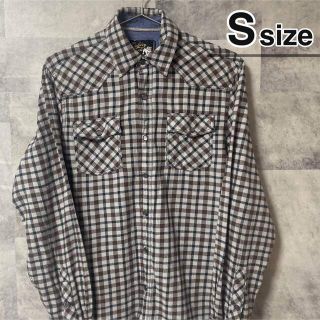 シャツ(shirts)のネルシャツ　チェック柄　USA古着　レギュラーカラー(シャツ)