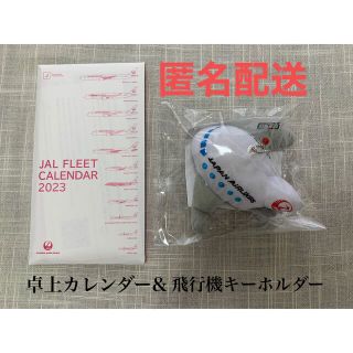 ジャル(ニホンコウクウ)(JAL(日本航空))の【JAL】Fleet Calendar 2023 & 飛行機キーホルダー(カレンダー/スケジュール)