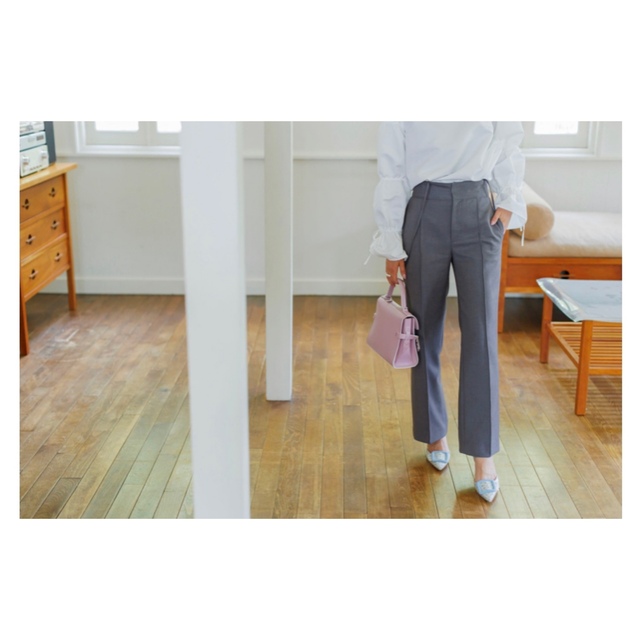 bluelea ブルレア サスペンダーワイドパンツ M | escolalf.com.br