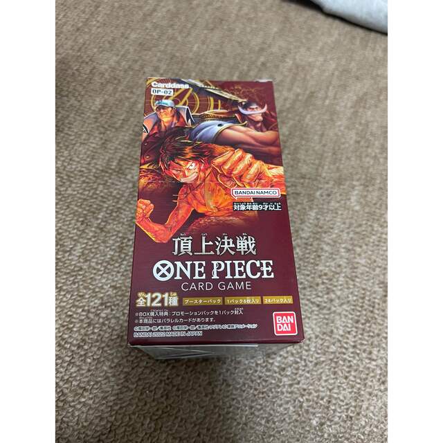 頂上決戦 ワンピース 1box テープ付き 新品未開封-