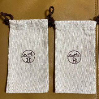 Hermes - HERMES エルメス 巾着 2枚 新品未使用の通販 by Aki