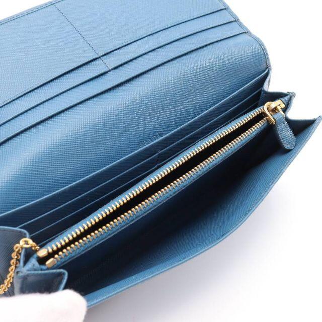 PRADA(プラダ)のBCランク SAFFIANO METAL 二つ折り長財布 サフィアーノレザー レディースのファッション小物(財布)の商品写真