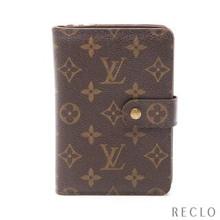 ルイヴィトン(LOUIS VUITTON)のBCランク ポルトパピエ ジップ モノグラム 二つ折り財布 PVC ブラウン(財布)