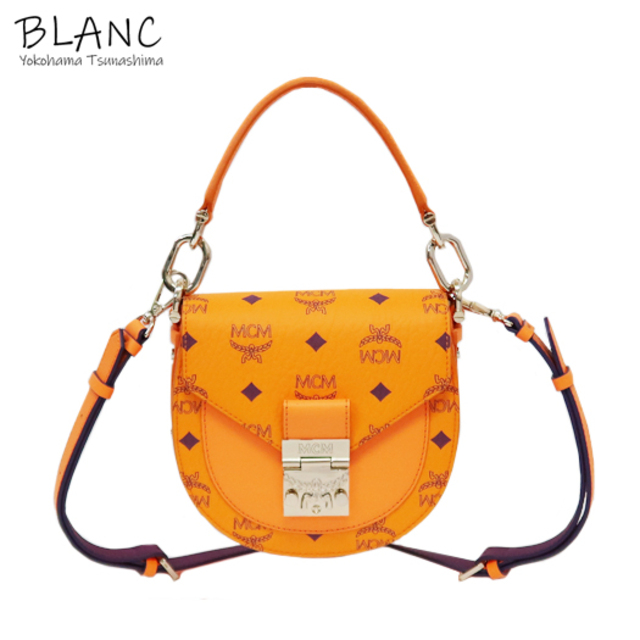 MCM - MCM パトリシア ミニ ショルダーバッグ オレンジ MWSAAPA02O5001
