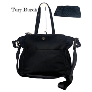 【美品】TORY BURCH ナイロントート ブラック トートバッグ バッグ レディース 通販定価