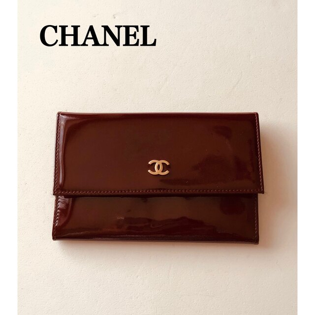 希少カラー    CHANEL    ２つ折り財布／ヴィンテージ