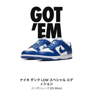 ナイキ(NIKE)のNike Dunk Low SP Varsity Royal 28cm(スニーカー)