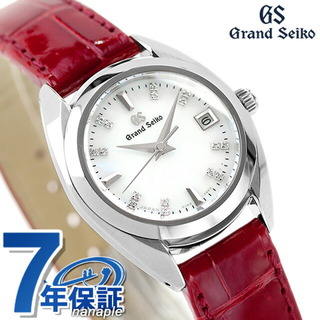 グランドセイコー(Grand Seiko)のグランド セイコー 腕時計
 4Jクオーツ クオーツ（4J52） STGF287GRAND SEIKO ホワイトシェルxレッド(腕時計)