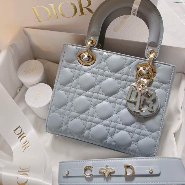 バッグをカスタマイズ♪刺繍入り【DIOR】 ショルダーストラップ