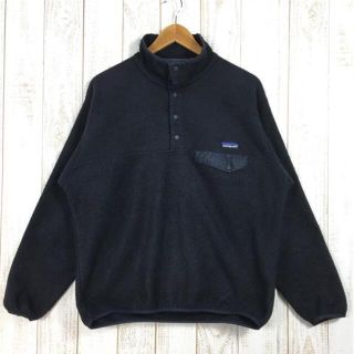 パタゴニア(patagonia)のMENs M  パタゴニア シンチラ スナップT プルオーバー SYNCHILLA SNAP-T PULLOVER ブラック フリース ジャケット PATAGONIA ブラック系(その他)