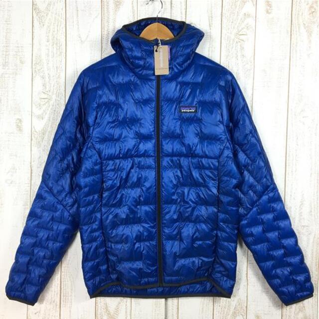 MENMENs S  パタゴニア マイクロ パフ フーディ Micro Puff Hoody プルマフィル インサレーション ジャケット PATAGONIA 84030 SUIB Superior Blue / Ink Black ブルー系