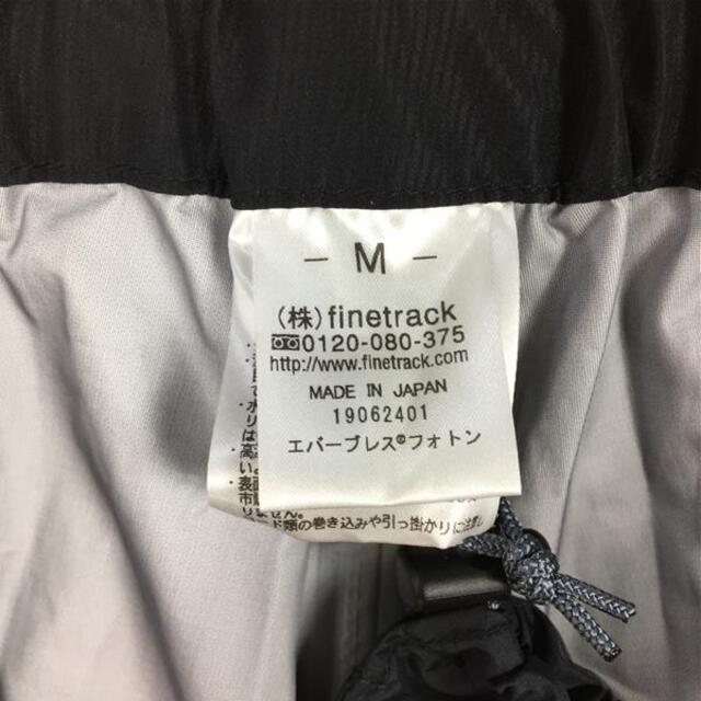 MENs M  ファイントラック エバーブレス フォトン パンツ レインシェル FINETRACK FAM0322 BK ブラック系