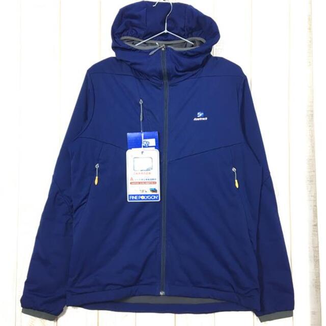 MENs M  ファイントラック ドラウト ポリゴン 3 フーディ DROUGHT POLYGON 3 HOODY 化繊 アクティブ インサレーション ジャケット FINETRACK FMM0901 MB ネイビー系