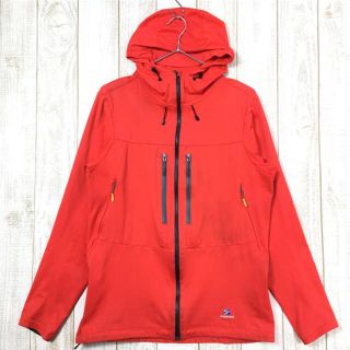 ファイントラック(finetrack)のMENs M  ファイントラック ニュウモラップ フーディ ゴアウィンドストッパー ソフトシェル ジャケット FINETRACK FAM0131 レッド系(その他)