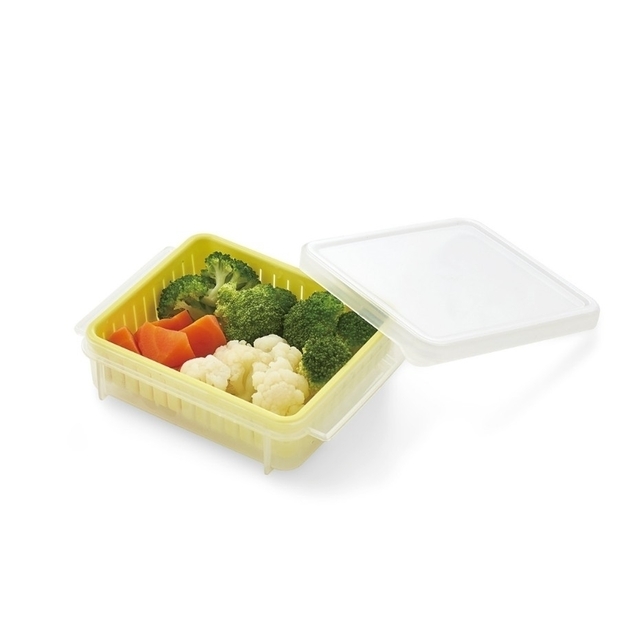 FELISSIMO(フェリシモ)の冷凍レンジ容器  2個セット インテリア/住まい/日用品のキッチン/食器(容器)の商品写真