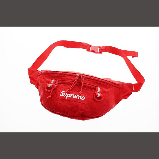 31cmタテシュプリーム SUPREME 19ss Waist Bag red