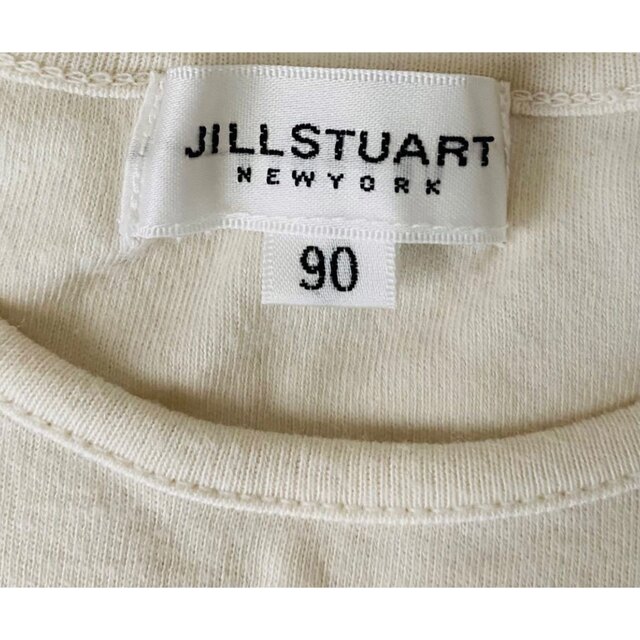 JILLSTUART NEWYORK(ジルスチュアートニューヨーク)のJILLSTUART （美品）ジルスチュアート長袖カットソー　子供服　90センチ キッズ/ベビー/マタニティのキッズ服女の子用(90cm~)(Tシャツ/カットソー)の商品写真