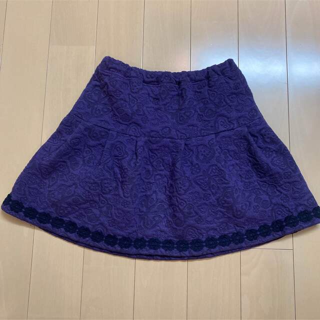 ANNA SUI mini(アナスイミニ)のANNA SUImini 140【極美品】♡お花モチーフ♡ キッズ/ベビー/マタニティのキッズ服女の子用(90cm~)(スカート)の商品写真