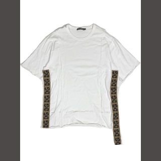 ドルチェアンドガッバーナ(DOLCE&GABBANA)のドルチェ&ガッバーナ  DGテーププリント オーバーサイズ Tシャツ(Tシャツ/カットソー(半袖/袖なし))