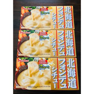 ハウスショクヒン(ハウス食品)のSALE🉐3箱(24皿分)セット🌈ハウス 北海道フォンデュシチュー(調味料)