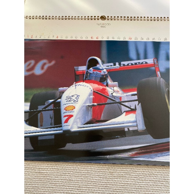 hude's　1995年の通販　マクラーレン　Maclaren　by　shop｜マクラーレンならラクマ　F1　ケンウッドカレンダー