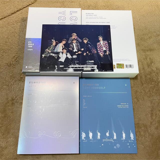 防弾少年団(BTS) - bts love yourself EUROPE DVD ＋Blu-ray 盤の通販