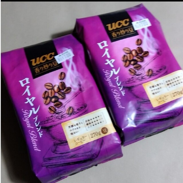 UCC(ユーシーシー)の【 UCC 】 コーヒー豆 270ｇ×2袋 まとめ売り 食品/飲料/酒の飲料(コーヒー)の商品写真