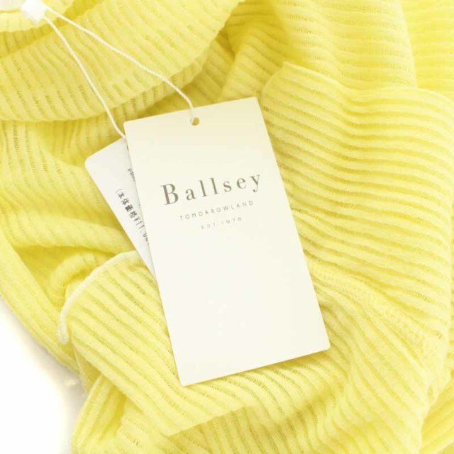 Ballsey(ボールジィ)のボールジー 20SS ドライリブ タートルネックプルオーバー S 黃 レディースのトップス(カットソー(長袖/七分))の商品写真