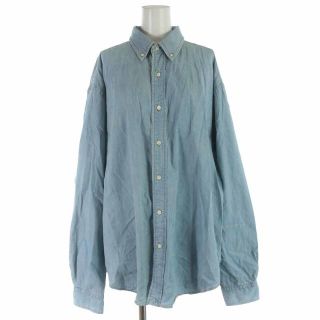 シンゾーン(Shinzone)のShinzone DENIM DADDY SHIRT RS M 水色(シャツ/ブラウス(長袖/七分))