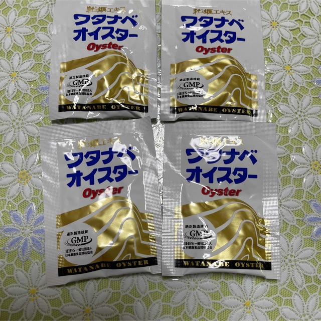 お試しサイズ ‼️  ワタナベオイスター　6粒×4袋 食品/飲料/酒の健康食品(その他)の商品写真