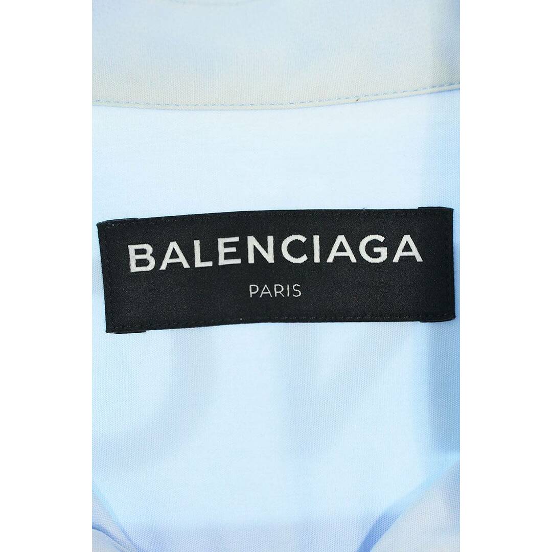 Balenciaga(バレンシアガ)のバレンシアガ 508465 TWB04 バックロゴ長袖シャツ メンズ 37 メンズのトップス(シャツ)の商品写真