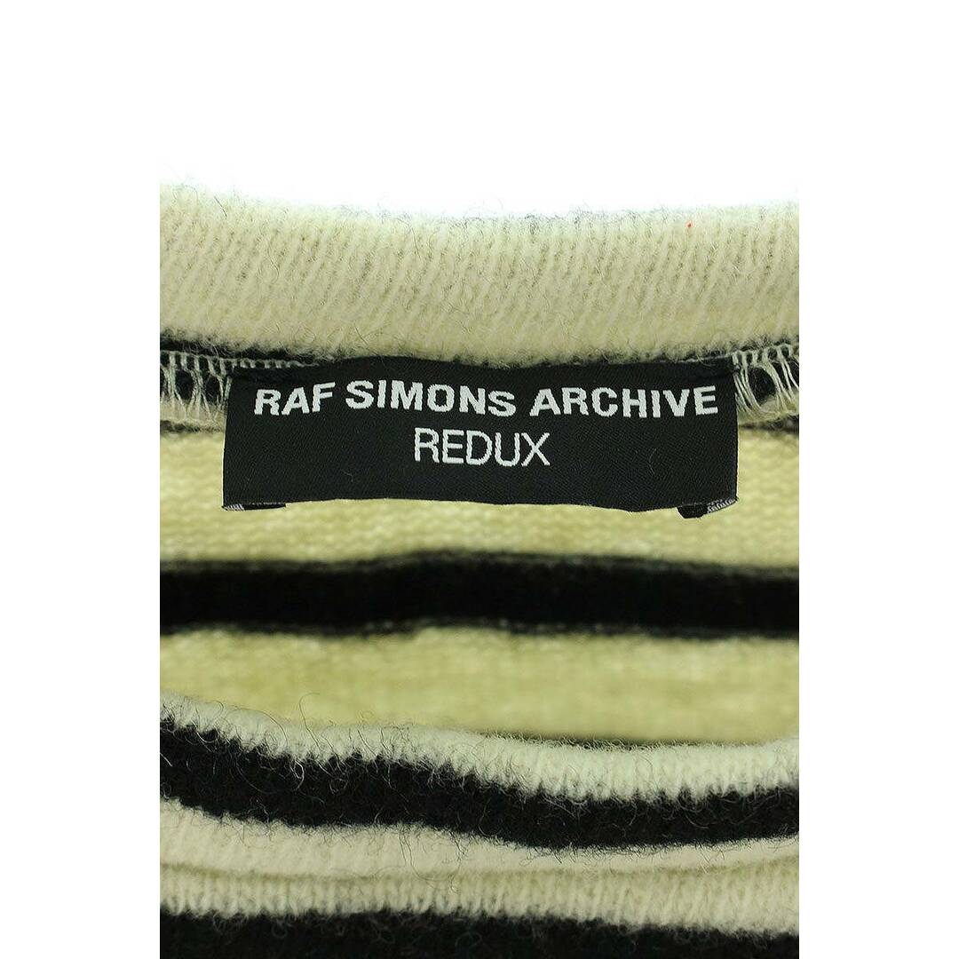 RAF SIMONS(ラフシモンズ)のラフシモンズ  21SS  ARCHIVE REDUX  19011-01399 ピーターデポッターボーダーウールニット メンズ S メンズのトップス(ニット/セーター)の商品写真